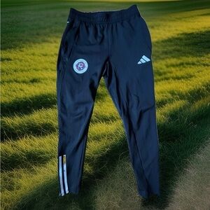 New England Revolution Adidas Men’s Slim Fit Warm Up Pants Size S